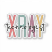 Sticker Technologue en radiographie (Devant)