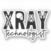 Sticker Technologue en radiologie, Technicien en radiologi (Devant)