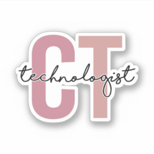 Sticker Technologue en tomographie informatique