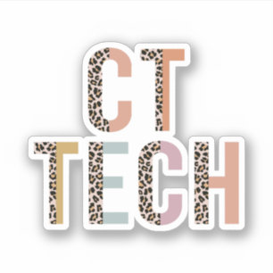 Sticker Technologue en tomographie informatique