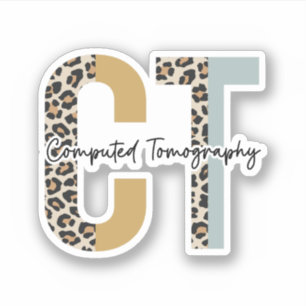 Sticker Technologue en tomographie informatique, radiologu