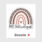 Sticker Technologue IRM, Cadeau IRM Tech, Cadeau pour IRM  (Feuille)