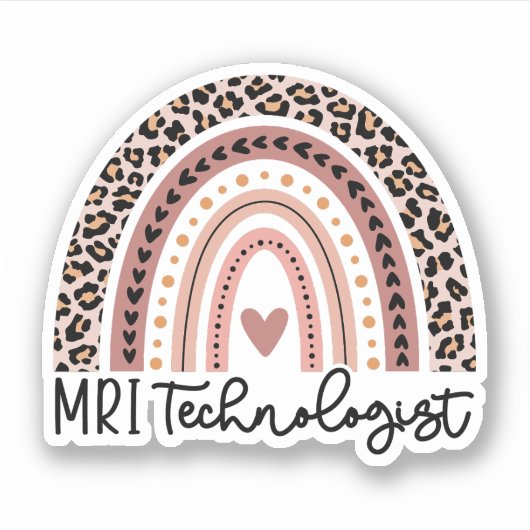 Sticker Technologue IRM, Cadeau IRM Tech, Cadeau pour IRM (Devant)