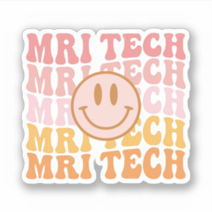 Sticker Technologue IRM, Cadeaux de radiologie, Xray Tech