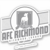 Sticker Ted Lasso | AFC Richmond Graphisme de la bande d'a (Devant)