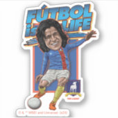 Sticker Ted Lasso | Dani Rojas Bobblehad (Devant)