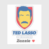 Sticker Ted Lasso | Icône face (Feuille)