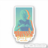 Sticker Ted Lasso | Rebecca Welton Boss Lady Graphic (Devant)