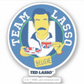 Sticker Ted Lasso | Team Lasso Tea Iconic Avatar (Devant)