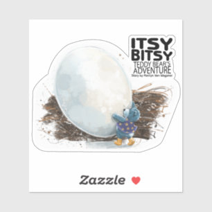 Sticker Teddy Bear Willie