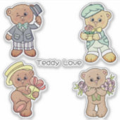 Sticker Teddy Love (Devant)