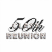 Sticker TEE 50e Réunion de classe (Devant)