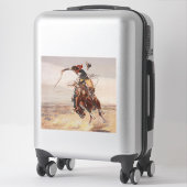 Sticker TEE Cowboy Life (Sur valise)