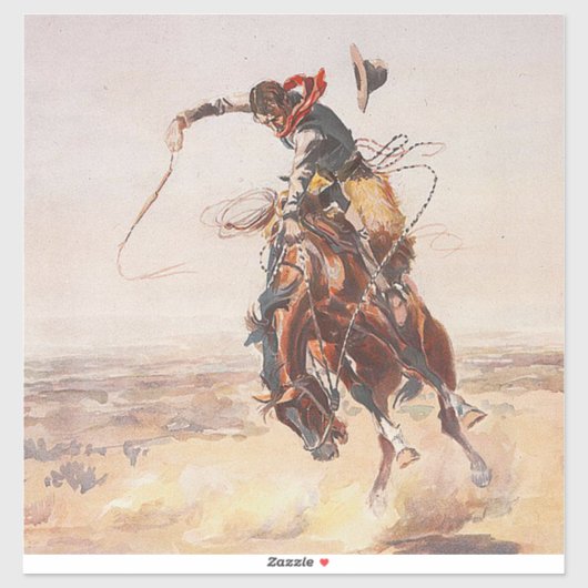 Sticker TEE Cowboy Life (Feuille)