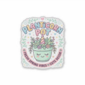 Sticker Tee-shirt graphique design graphique de licorne Pl (Devant)