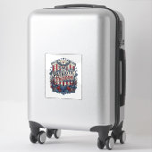 Sticker Tee-shirt graphique vectoriel de récolte automnale (Sur valise)