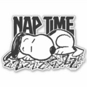 Sticker Tee - shirt | Snoopy Nap Time (Devant)