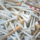 Sticker Tee - shirts de golf (Devant)