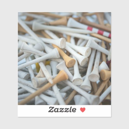 Sticker Tee - shirts de golf (Feuille)