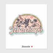Sticker Tehachapi, Californie (Feuille)