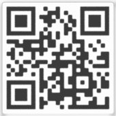 Sticker Téléchargez facilement votre propre code QR | tran (Recto)