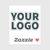 Sticker Téléchargez votre logo (Feuille)