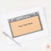 Sticker Telegram Art Déco Personnalisable (Enveloppe)