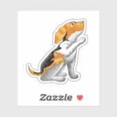 Sticker télescope pour chiens (Feuille)