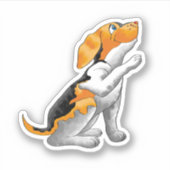 Sticker télescope pour chiens (Devant)