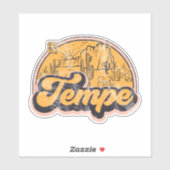 Sticker Tempe, Arizona (Feuille)