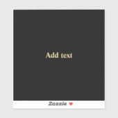 Sticker Template - Add text (Feuille)