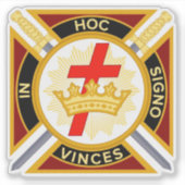 Sticker Templier des Chevaliers (Devant)