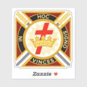 Sticker Templier des Chevaliers (Feuille)
