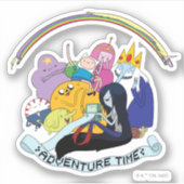 Sticker Temps d'aventure | Graphique de groupe BMO (Devant)