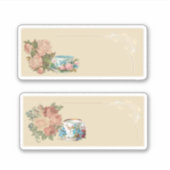 Sticker Temps du café rétro (Devant)