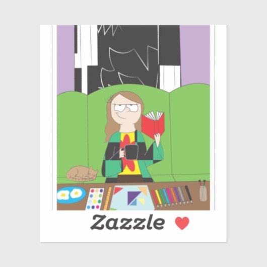 Sticker Temps Libre (Feuille)