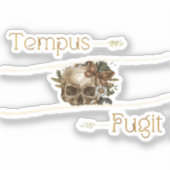 Sticker Tempus fugit (Recto)