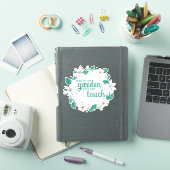 Sticker Tend au jardin vous pouvez atteindre aquarelle fle (Couverture iPad)