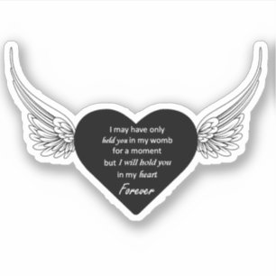 Sticker Tenez-vous dans mon coeur pour toujours