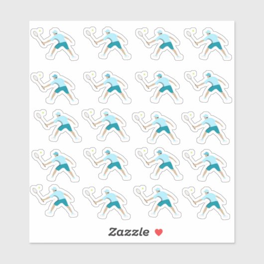 Sticker Tennis (Feuille)