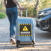 Sticker Tension élevée dangereuse (Valise Insitu)