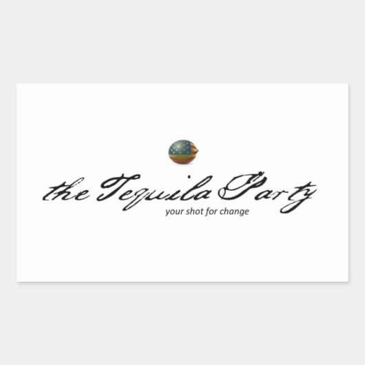 Sticker Tequila Party (Devant)