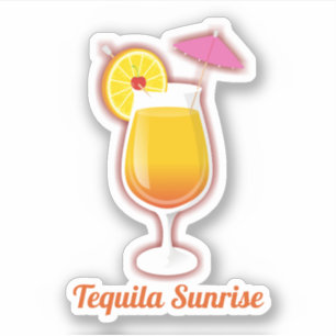 Sticker Tequila Sunrise