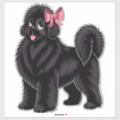 Sticker Terneuve kitsch (Feuille)