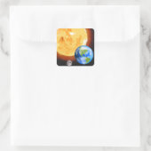 Sticker Terre, Lune et Soleil (Sac)