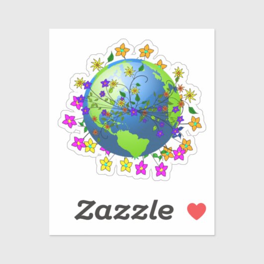 Sticker Terre mère (Feuille)