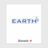 Sticker Terre plate (Feuille)