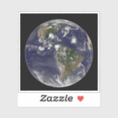 Sticker Terre Pleine Montrant Les Tempêtes Tropicales Dans (Feuille)