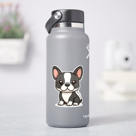 Sticker Terrier de Boston (HydroFlask)