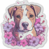 Sticker Terrier Puppy (Devant)